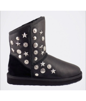 Женские угги UGG Jimmy Choo Starlit черные