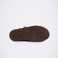 Угги женские Ugg Australia Classic Argyle Knit шоколадные