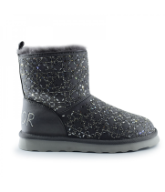 Угги UGG Christian Dior Jadior Grey со стразами