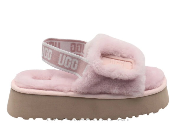 Тапочки Ugg Disco Slide Pink розовые