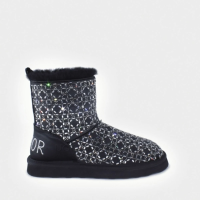 Женские полусапожки UGG Christian Dior Jadior Black черные