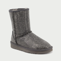 Женские полусапожки UGG Jimmy Choo Short Serein II Grey серые