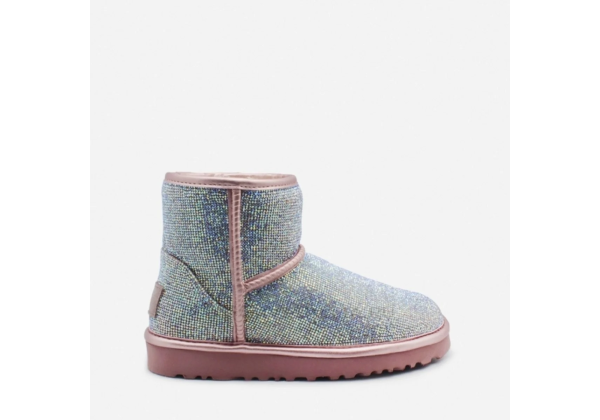 Женские полусапожки UGG Jimmy Choo Mini Serein II Pink розовые