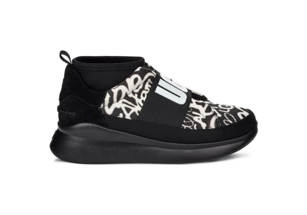 Кроссовки UGG Neutra Graffiti Pop черные