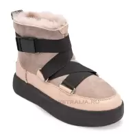 Угги женские Ugg Australia Classic Boom Buckle Dusk розовые