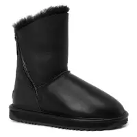 Женские угги Tendance черные высокие
