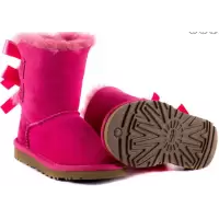 Угги детские Kids Bailey Bow Dusty Rose розовые
