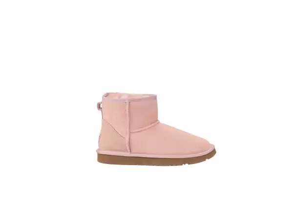 UGG кроссовки Classic Mini II розовые